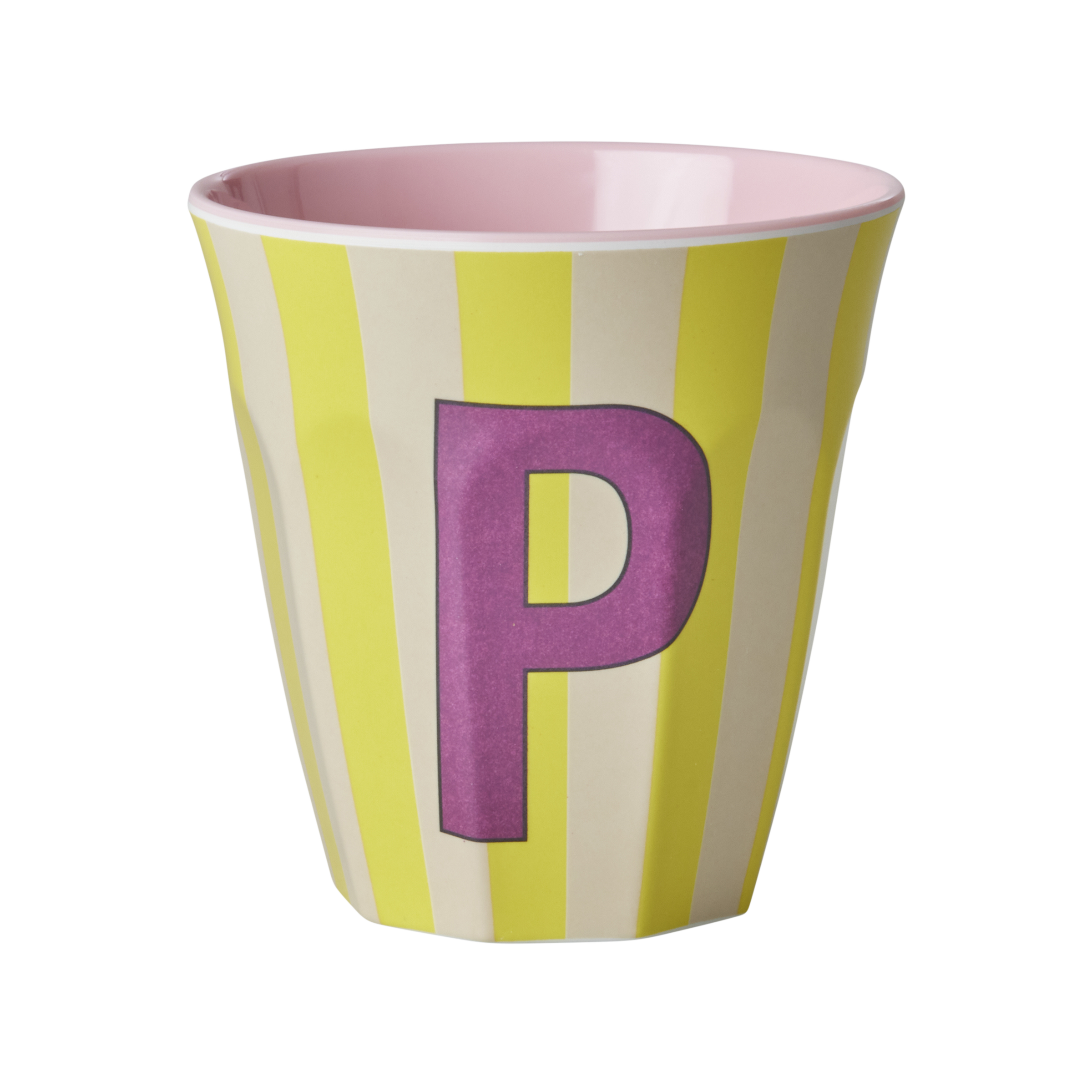 Melamine Alfabet kop, pink mix - 250 ml.